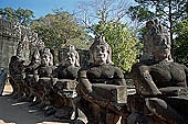 Angkor Thom - the South Gate - Asuras